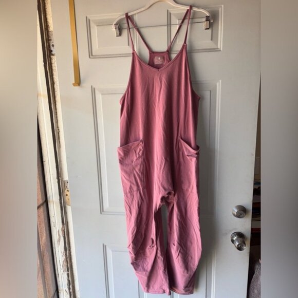 Free People FP Movement mauve Hot Shot onesie size XS - Picture 1 of 3
